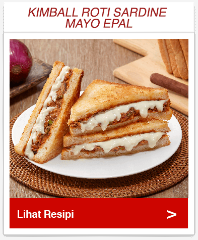 Roti Sardine Mayo Epal
