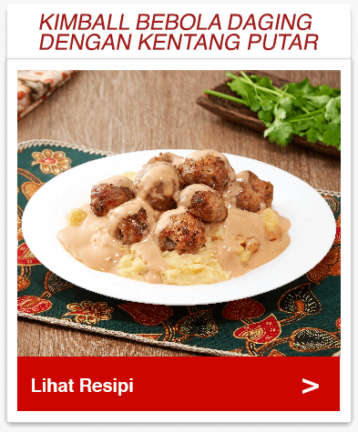 Resipi Bebola Daging Dengan Kentang Putar