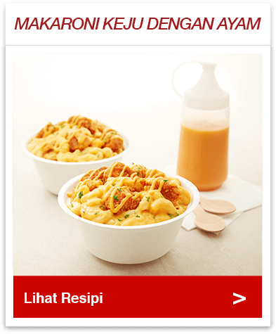 Makaroni Keju Dengan Ayam
