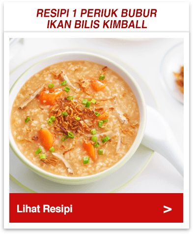 1 Periuk Bubur Ikan Bilis Kimball