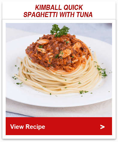 Kimball Quick Spaghetti with Tuna