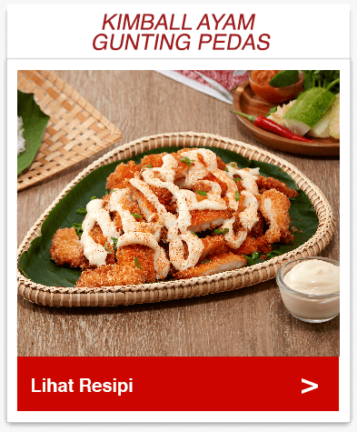 Resipi Ayam Gunting Pedas