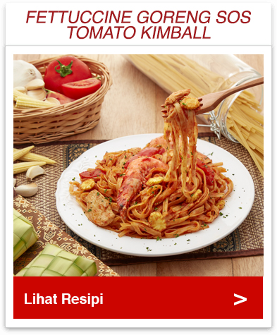 Fettuccine Goreng Sos Tomato