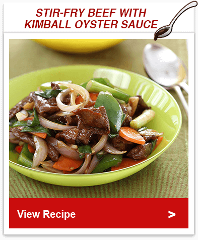 Stir-fry Beef with Kimball Oyster Sauce