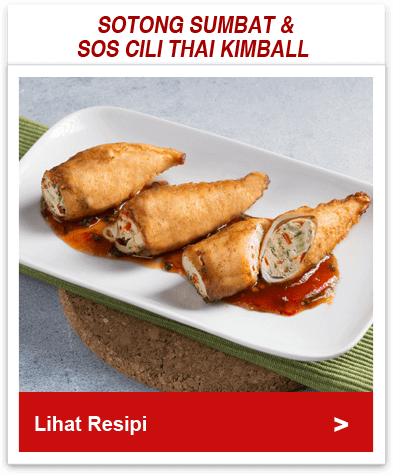Sotong Sumbat & Sos Cili Thai Kimball