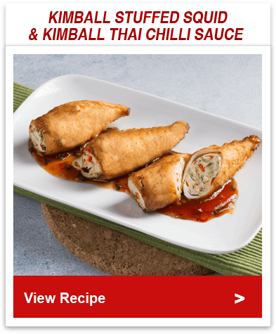 Stuffed Squid & Kimball Thai Chilli Sauce