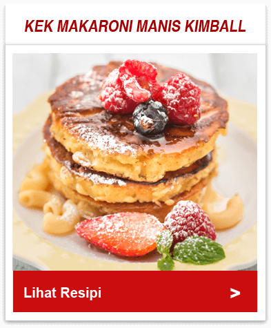 Kek Makaroni Manis Kimball