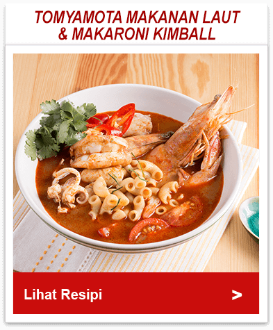 Resipi Tomyamota Makanan Laut & Makaroni