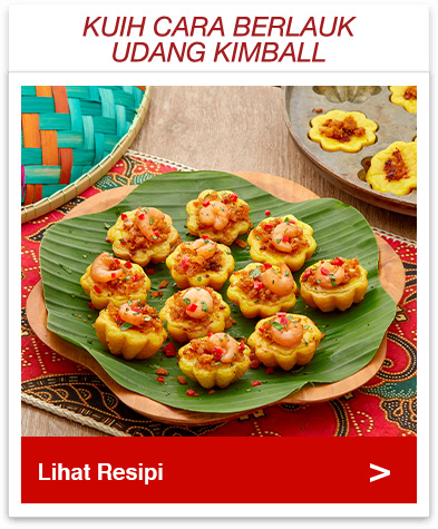 Kuih Cara Berlauk Udang 