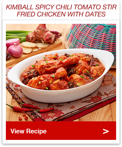 Spicy Chilli Tomato Stir Fried Chicken with Dates