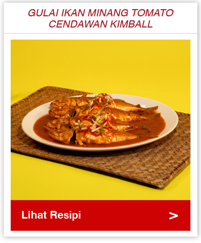 Gulai Ikan Minang Tomato Cendawan Kimball