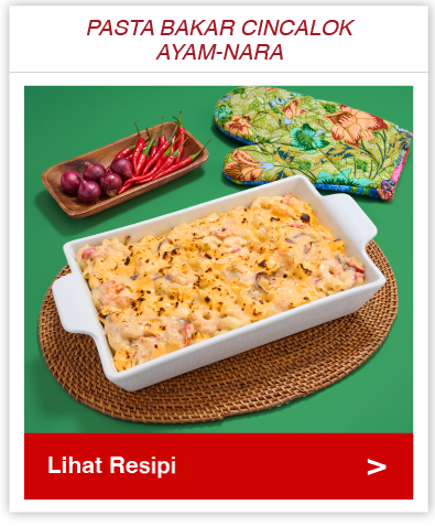 Pasta Bakar Cincalok Ayam-Nara
