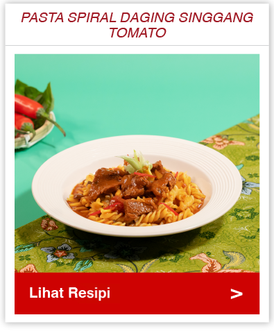 Pasta Spiral Daging Singgang Tomato